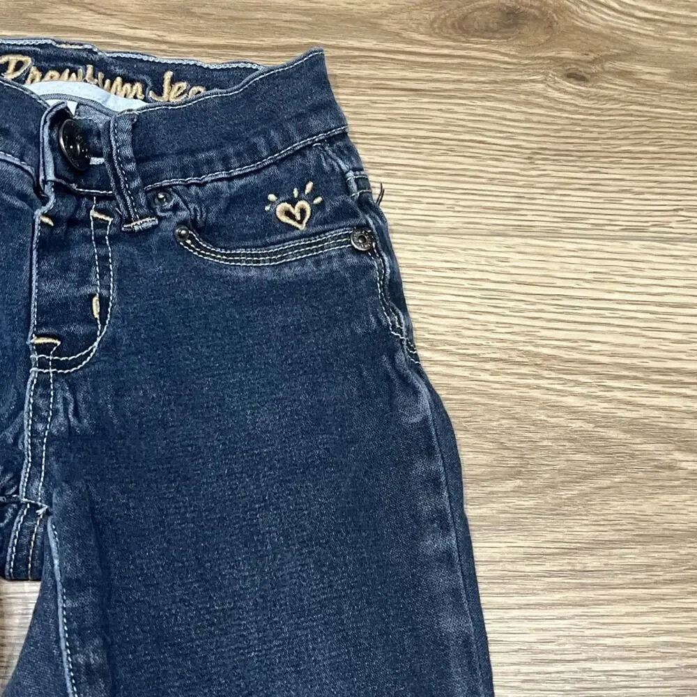 Justice Premium Jeans Girls Jegging Size 8s Simply Low Dark Wash